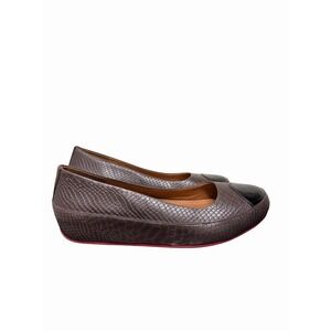 FITFLOP Women's Rachel Brown Flats Loafers Shoes Size 43 EUC